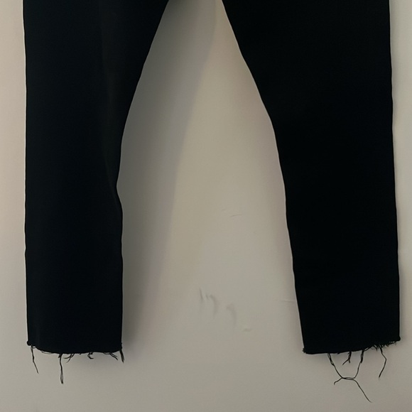 REFORMATION x LEVI’s Repurposed Black Jeans Button Fly Size 24 - Picture 8 of 14